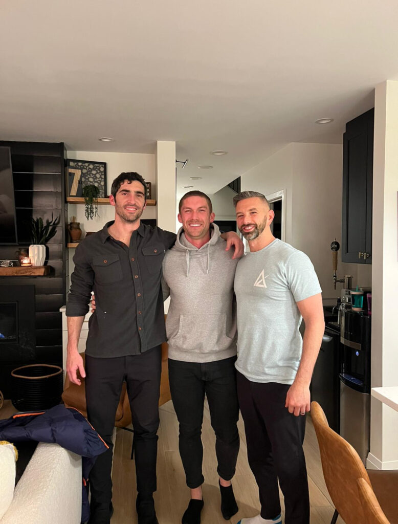 Chris Williamson with Dr. Sean Pastuch and Larry at Active Life